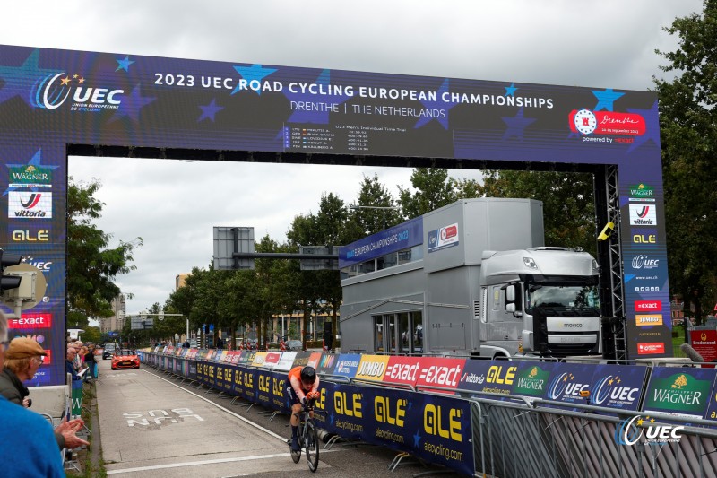 2023 UEC Road European Championships - Drenthe - Under 23 Men's ITT - Emmen - Emmen 20,6 km - 20/09/2023 - photo Luca Bettini/SprintCyclingAgency?2023